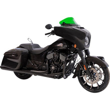 Klock Werks Kolor Flare™ Windshield - 10" - Green for Indian [MPN: KWW-04-0639]_1552313