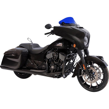 Klock Werks Kolor Flare™ Windshield - 10" - Blue [MPN: KWW-04-0640]_1552311