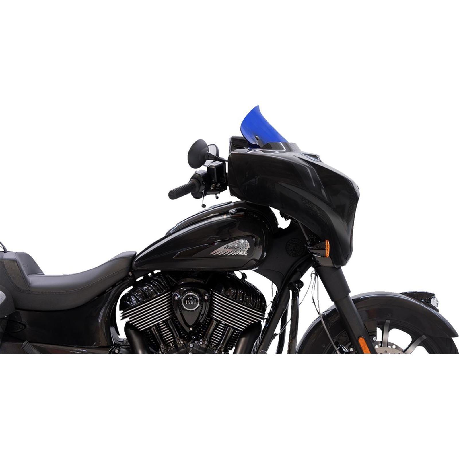 Klock Werks Kolor Flare™ Windshield - 10" - Blue [MPN: KWW-04-0640]_1552320