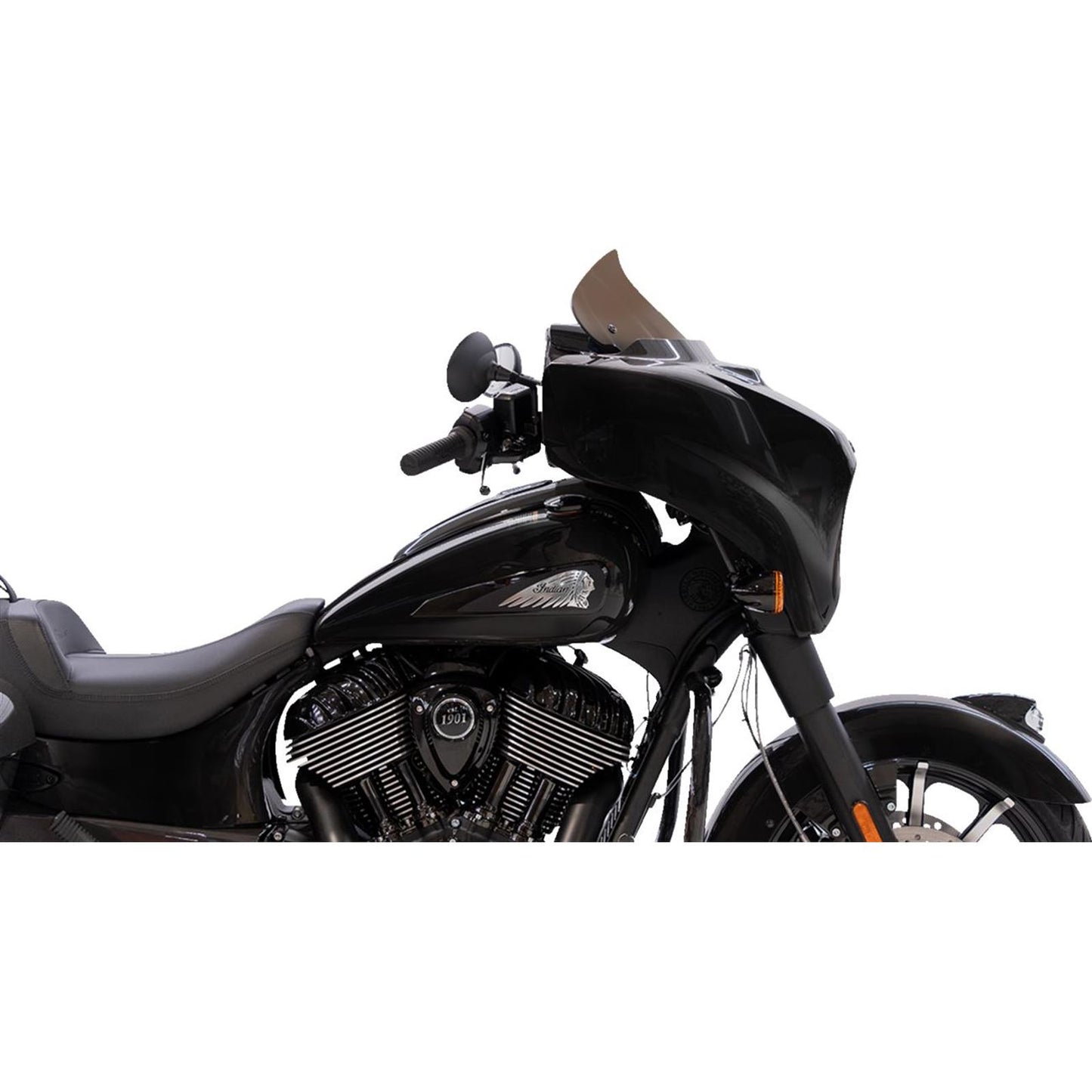 Klock Werks Kolor Flare™ Windshield - 10" - Bronze for Indian [MPN: KWW-04-0642]_1552302