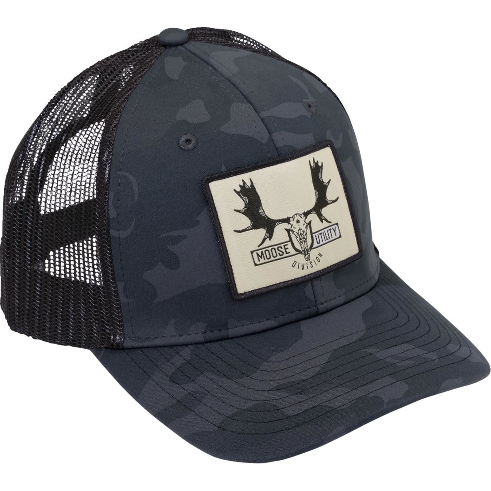 Moose Offroad MUD Euro Hat - Black Camo C2402771_1545965