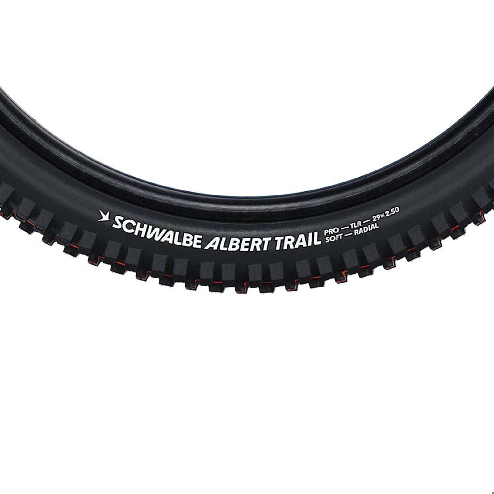Schwalbe Albert Trail Pro Mountain Tire 27.5"x2.50 - Black 11654595_1539381