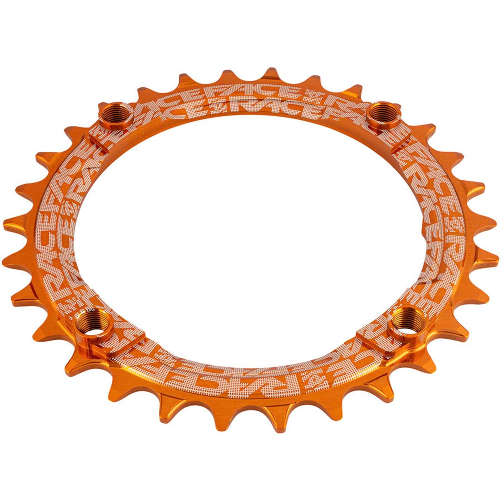 Race Face 1x Narrow Wide Chainring - 30t, 104 BCD, 10-12-Speed - Orange [MPN: RNW104X30ORA]_1917445