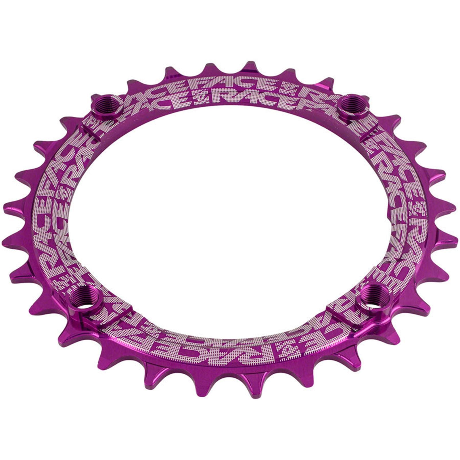 Race Face 1x Narrow Wide Chainring - 30t, 104 BCD, 10-12 Speed - Purple [MPN: RNW104X30PUR]_1917448