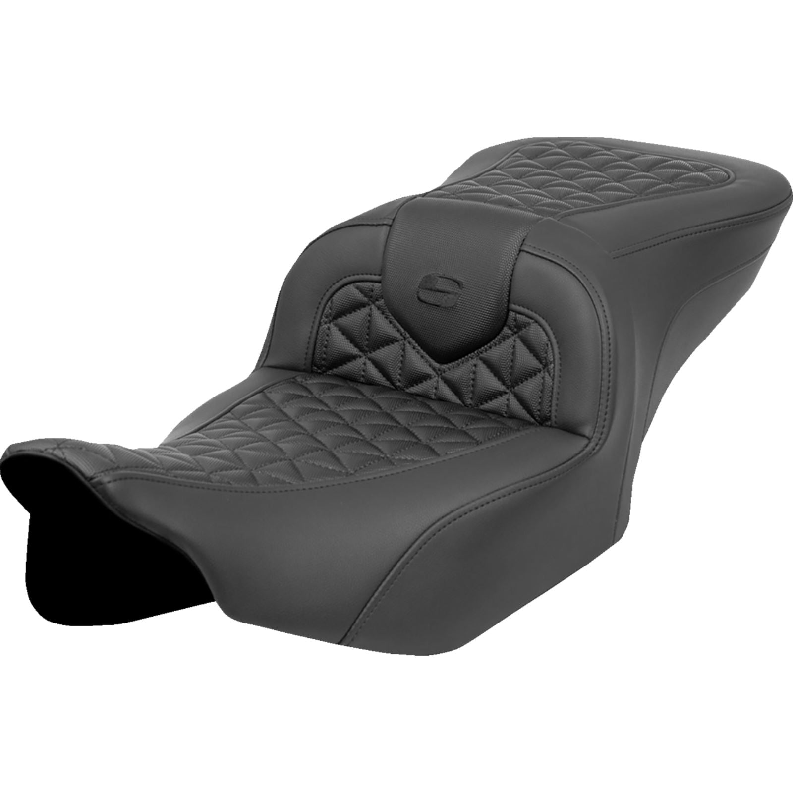 Saddlemen RoadSofa™ Tri Gripper Seat - Standard Reach - FLH/FLT '23-'24 823-07-21000_1537650