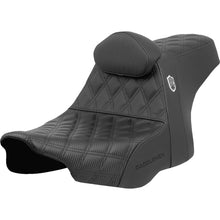 Saddlemen Pro Series SDC Performance Seat Lattice Stitch Gripper - w/ Backrest SC82307DB0_1537645