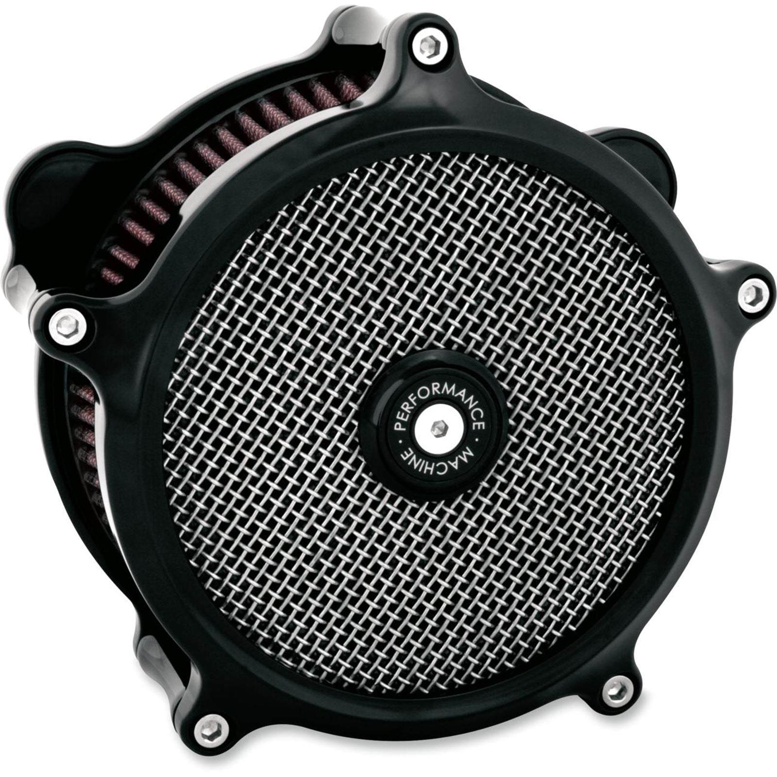 Performance Machine Super Gas Air Cleaner Kit - Black 0206-2165-B_1544668