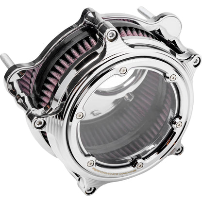 Performance Machine Vision Air Cleaner Kit - Chrome 0206-2166-CH_1537607