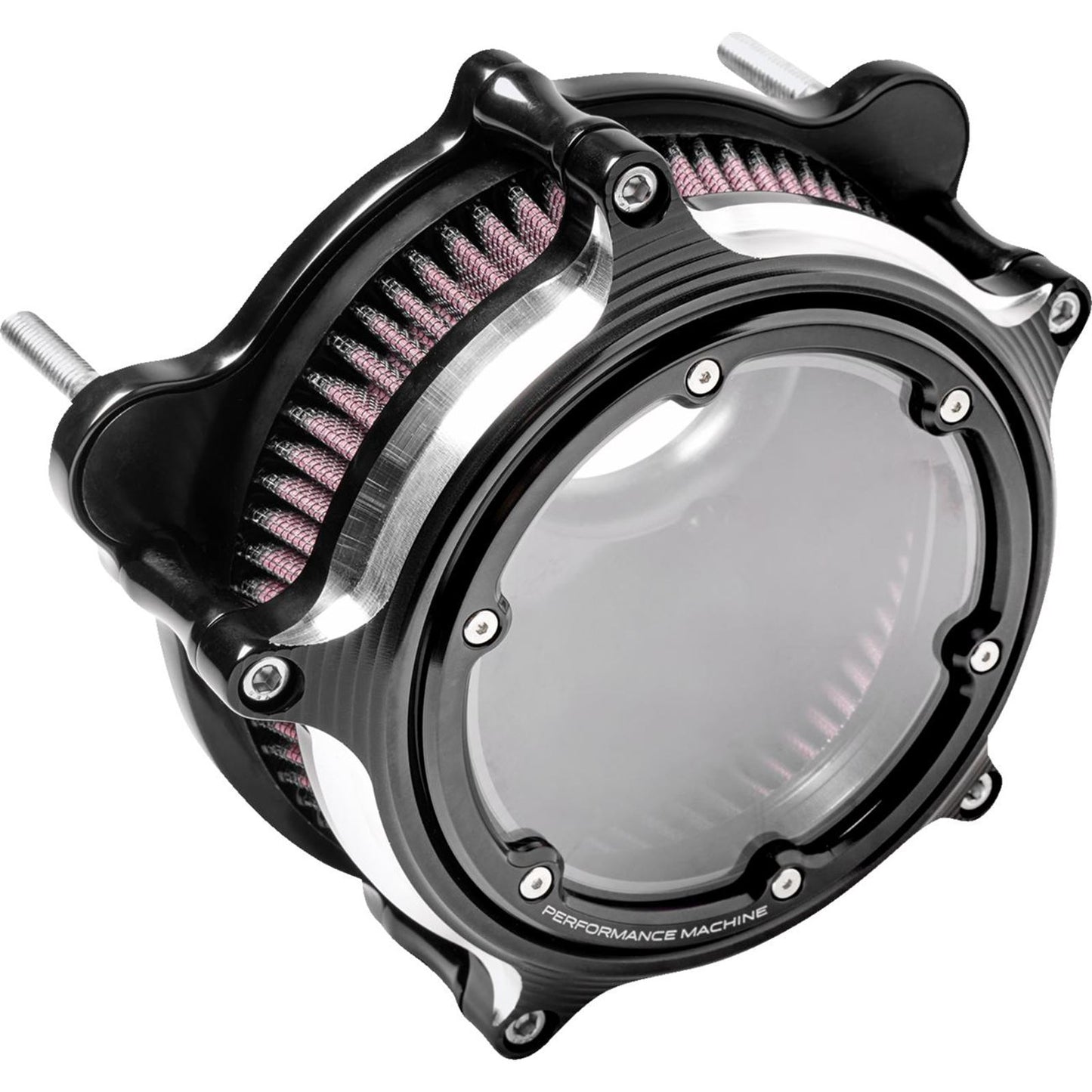Performance Machine Vision Air Cleaner Kit - Contrast Cut™ [MPN: 0206-2166-BM]_1544672