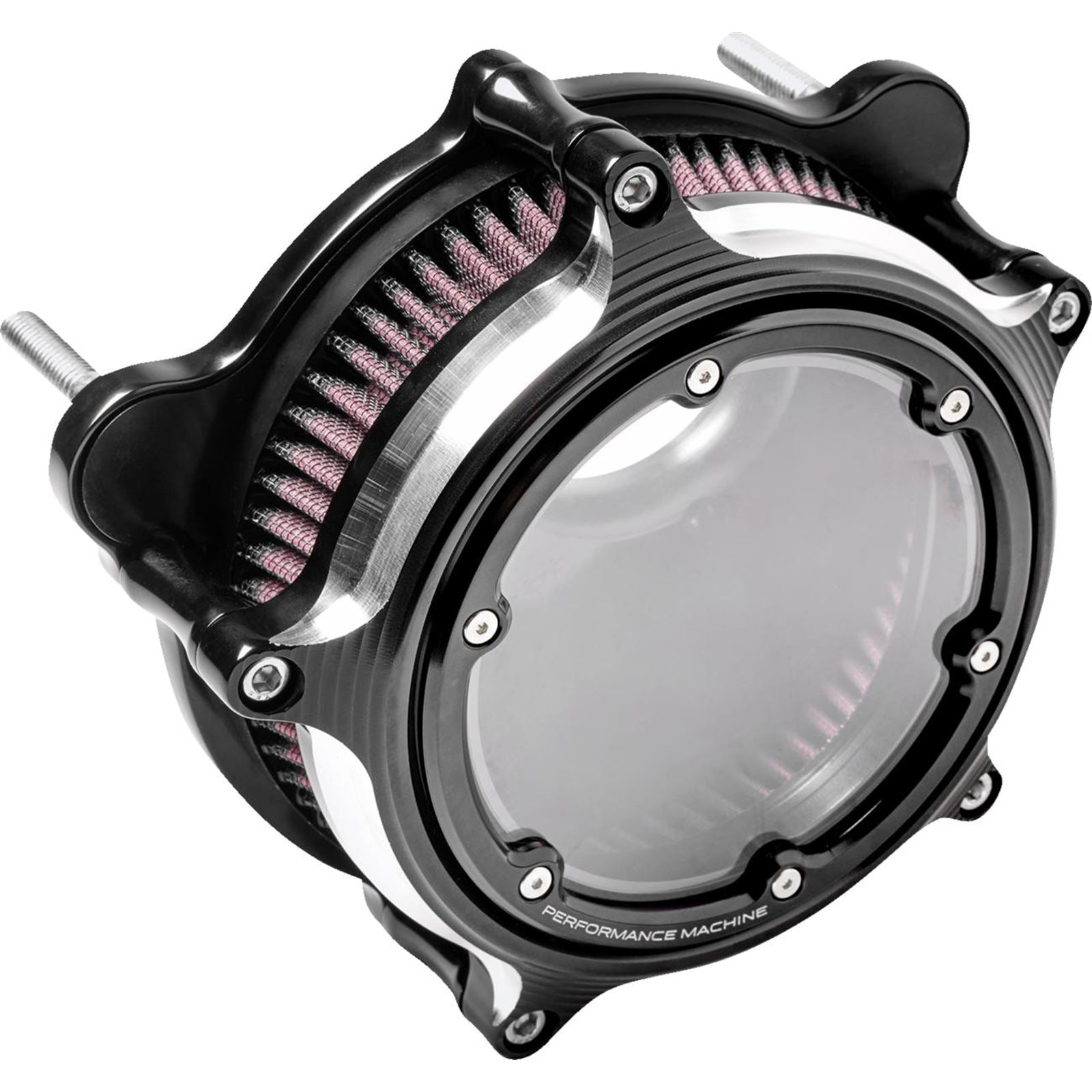 Performance Machine Vision Air Cleaner Kit - Contrast Cut™ [MPN: 0206-2166-BM]_1544672