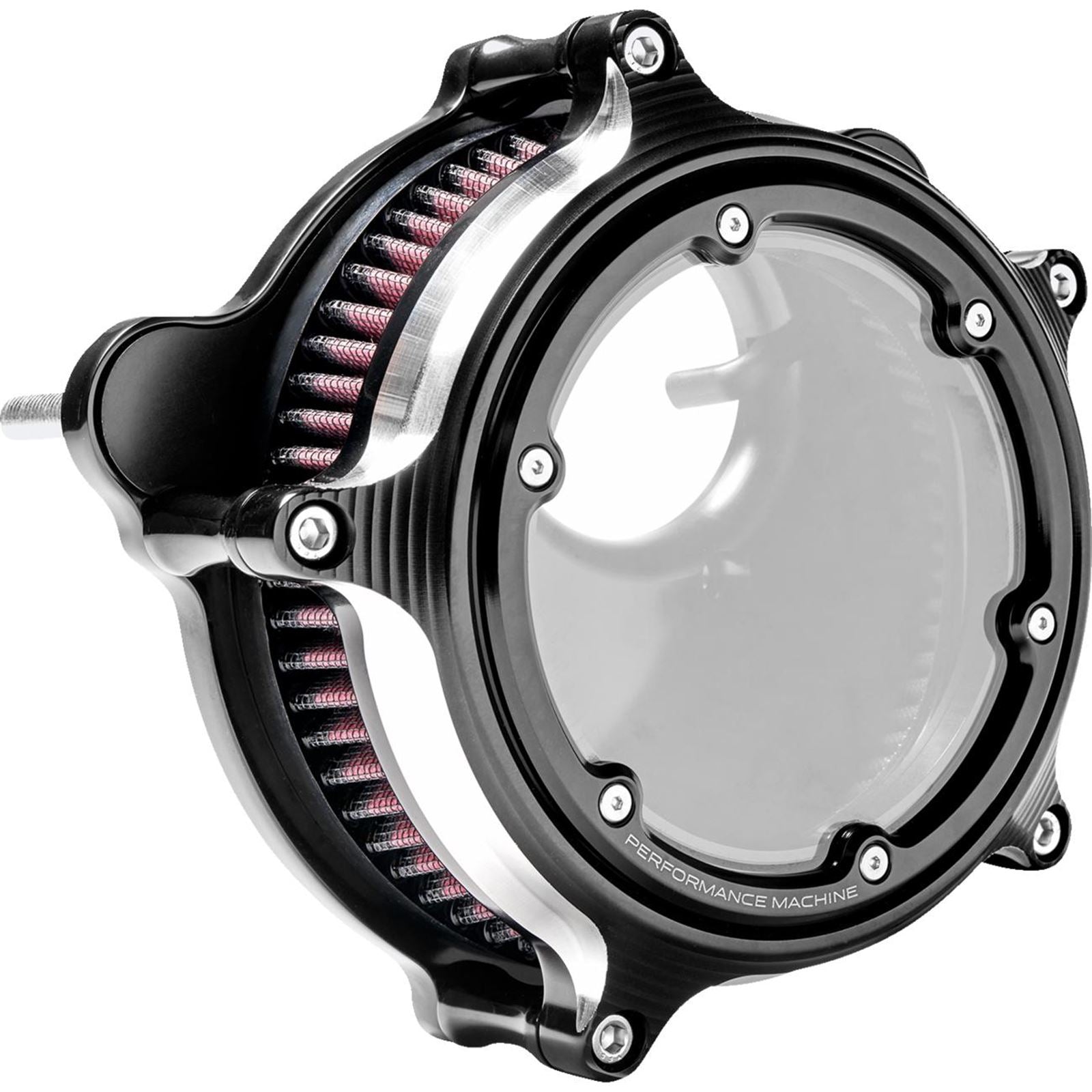 Performance Machine Vision Air Cleaner Kit - Contrast Cut™ [MPN: 0206-2166-BM]_1544673