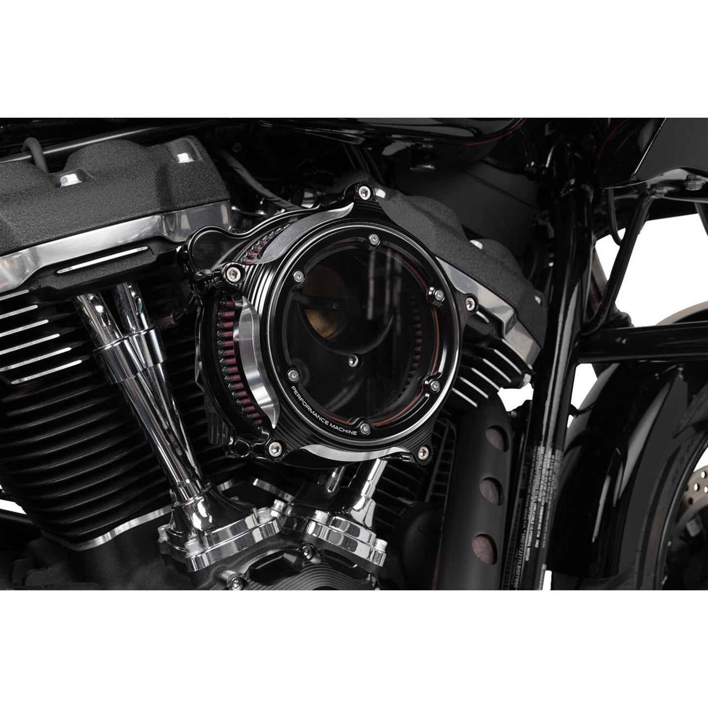 Performance Machine Vision Air Cleaner Kit - Contrast Cut™ [MPN: 0206-2166-BM]_1544674