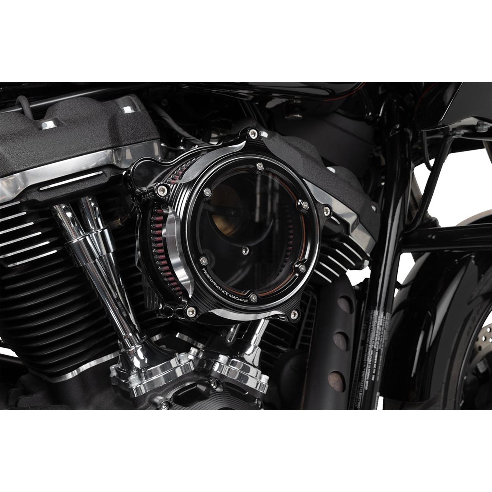 Performance Machine Vision Air Cleaner Kit - Contrast Cut™ [MPN: 0206-2166-BM]_1544674