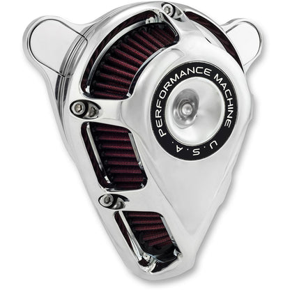 Performance Machine Jet Air Cleaner Kit - Chrome 0206-2167-CH_1544663