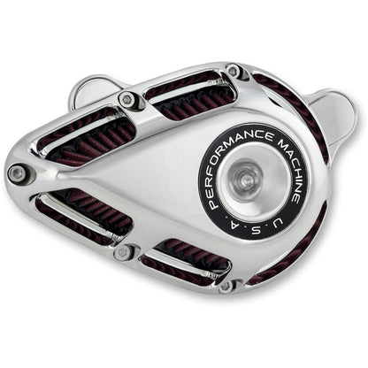 Performance Machine Jet Air Cleaner Kit - Chrome 0206-2167-CH_1544679