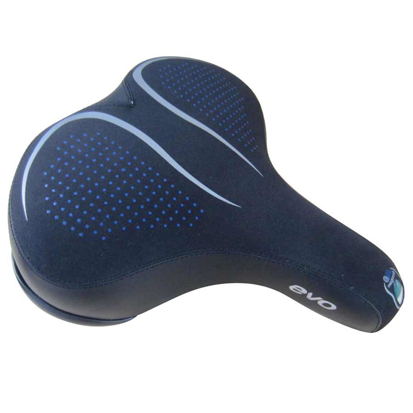 EVO Gel Comfort 280 ES-L  Saddle 300 x 280mm - Unisex - Black [MPN: 9088-21 LYCRA]_1537682