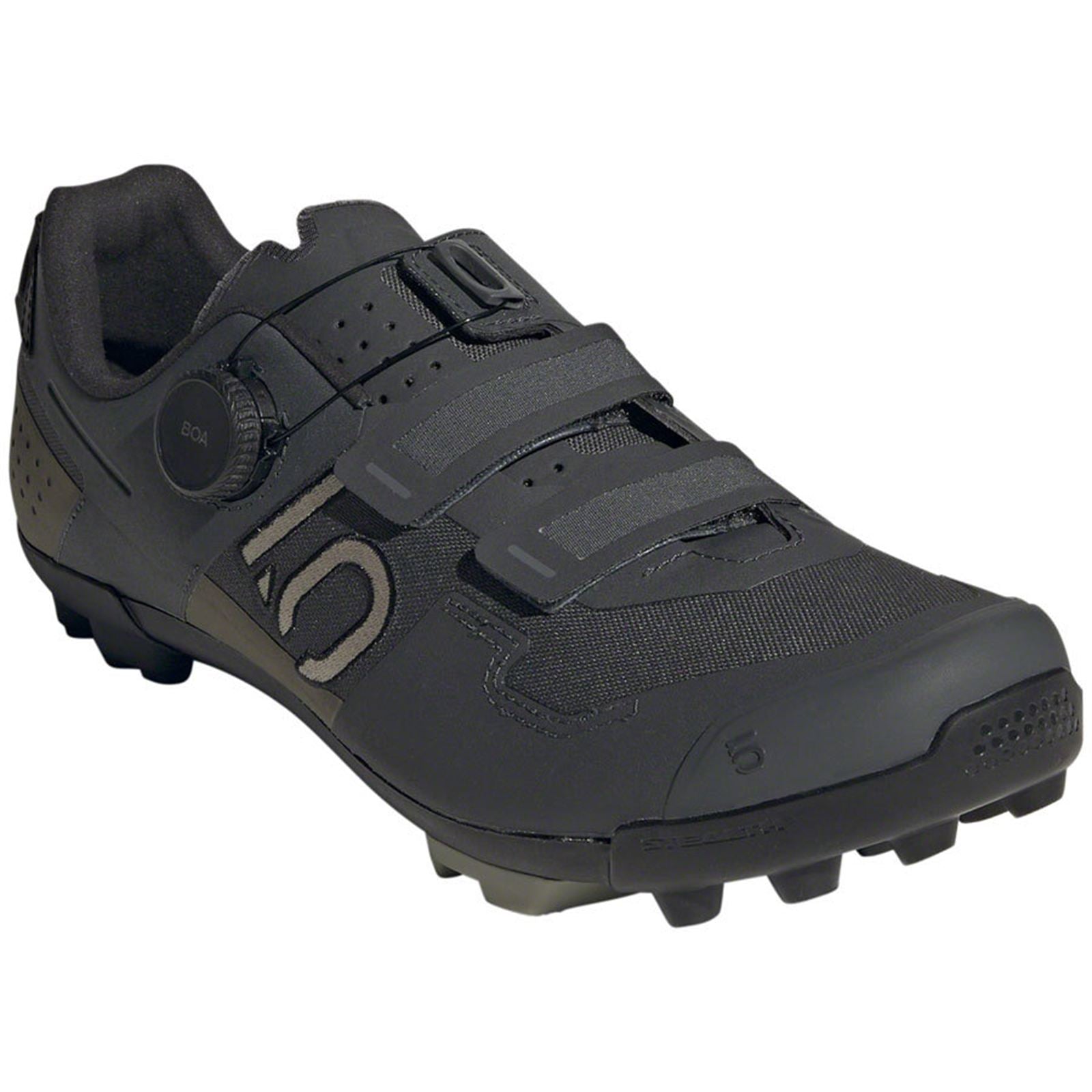 Five Ten Kestrel Mountain Clipless Men's Shoes Gray/Silver/Olive_1927735