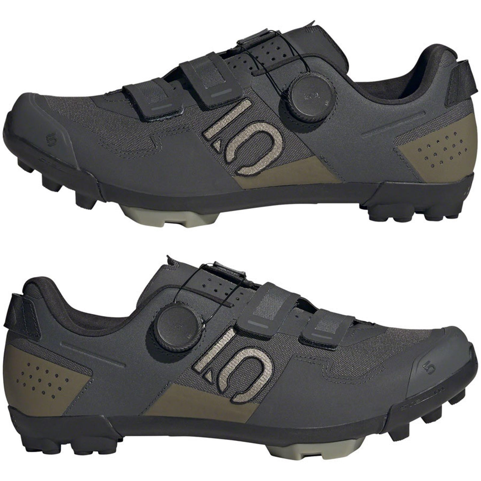 Five Ten Kestrel Mountain Clipless Men's Shoes Gray/Silver/Olive_1927788
