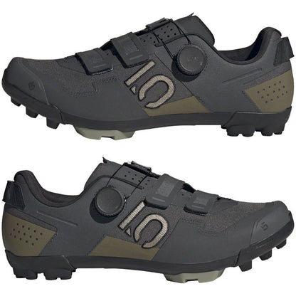 Five Ten Kestrel Mountain Clipless Men's Shoes Gray/Silver/Olive_1927788