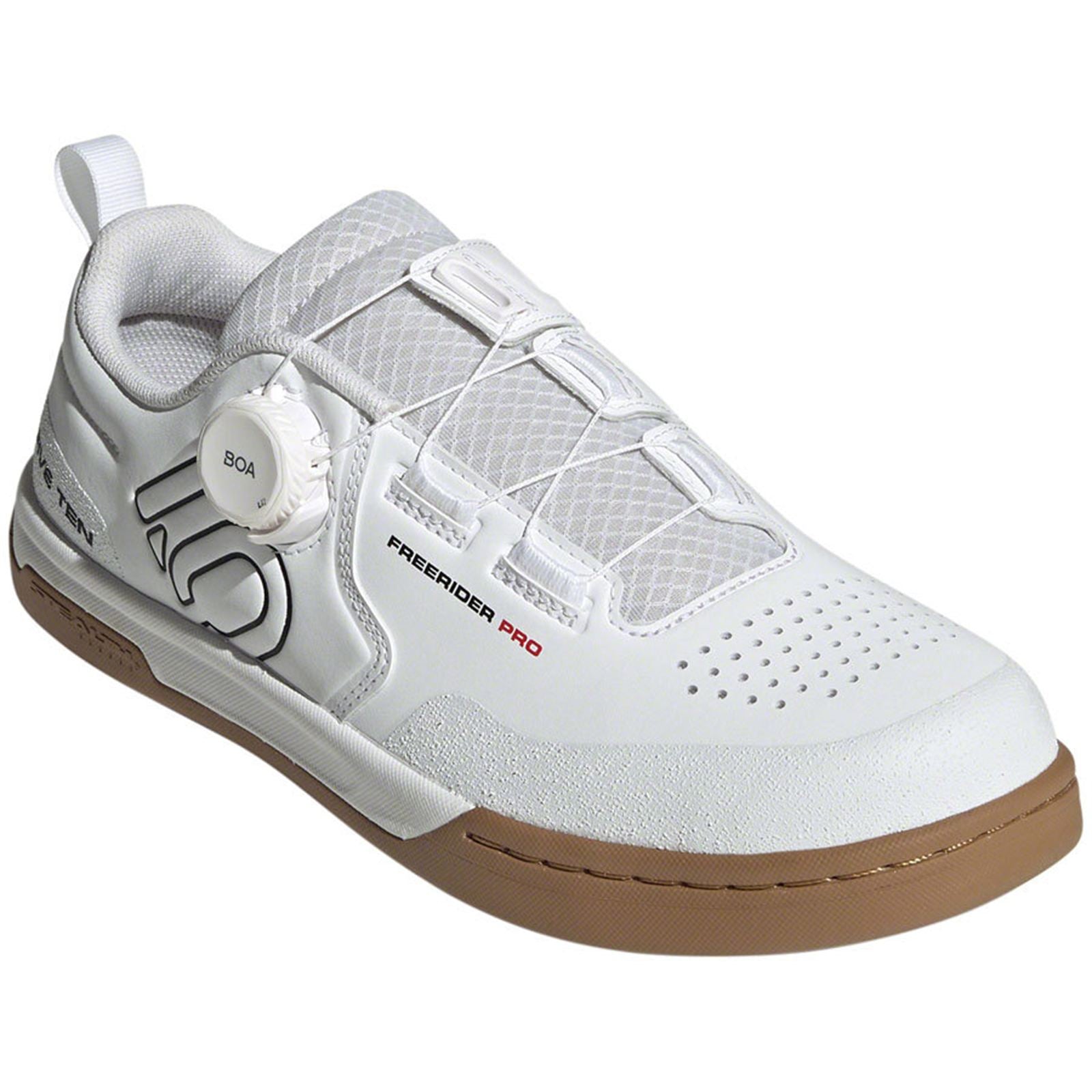 Five Ten Freerider Pro BOA Flat Men's Shoes FTWR White/Core Black/Red_2084319