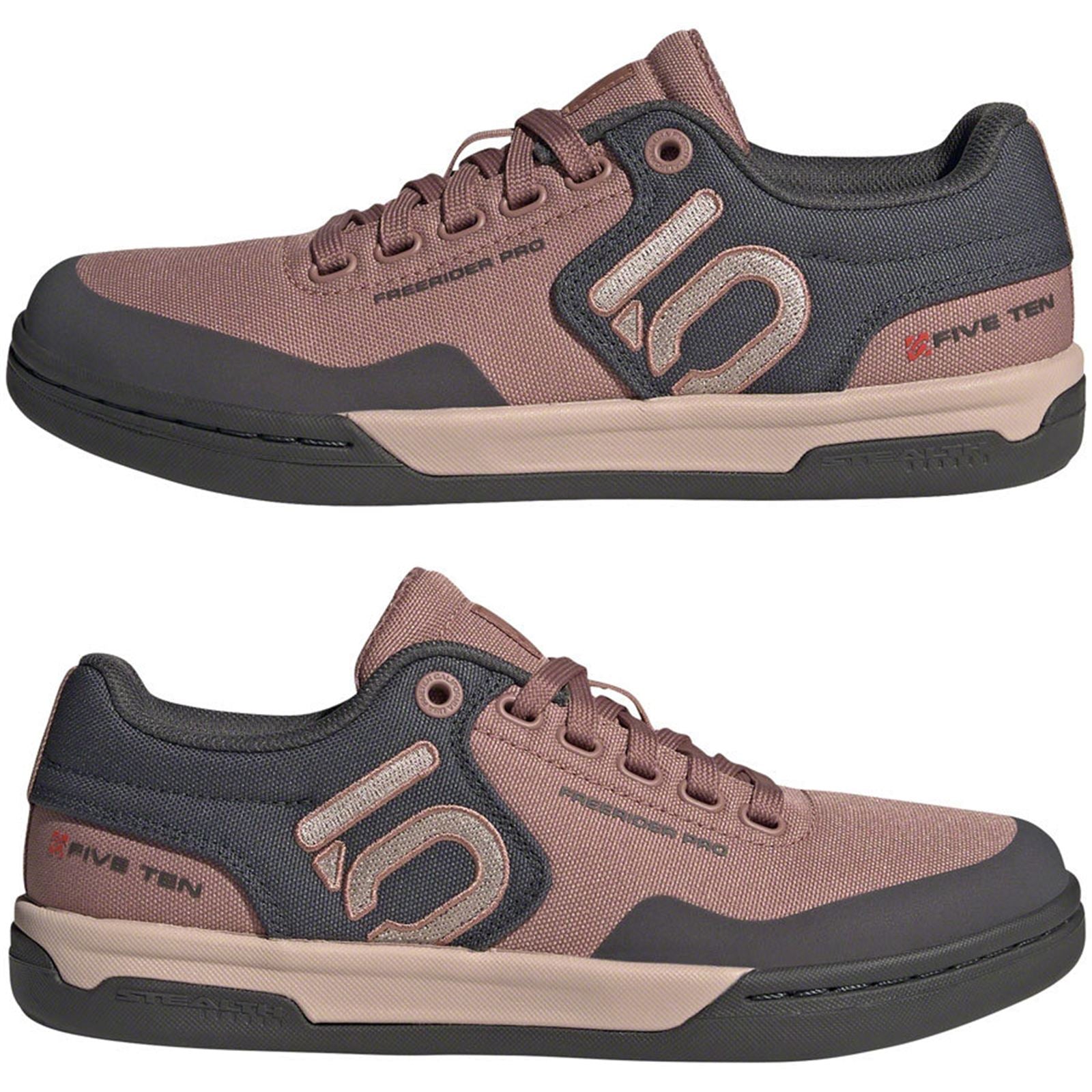 Five Ten Freerider Pro Canvas Flat Women's Shoes Clay/Wonder Taupe/Gray_1928671