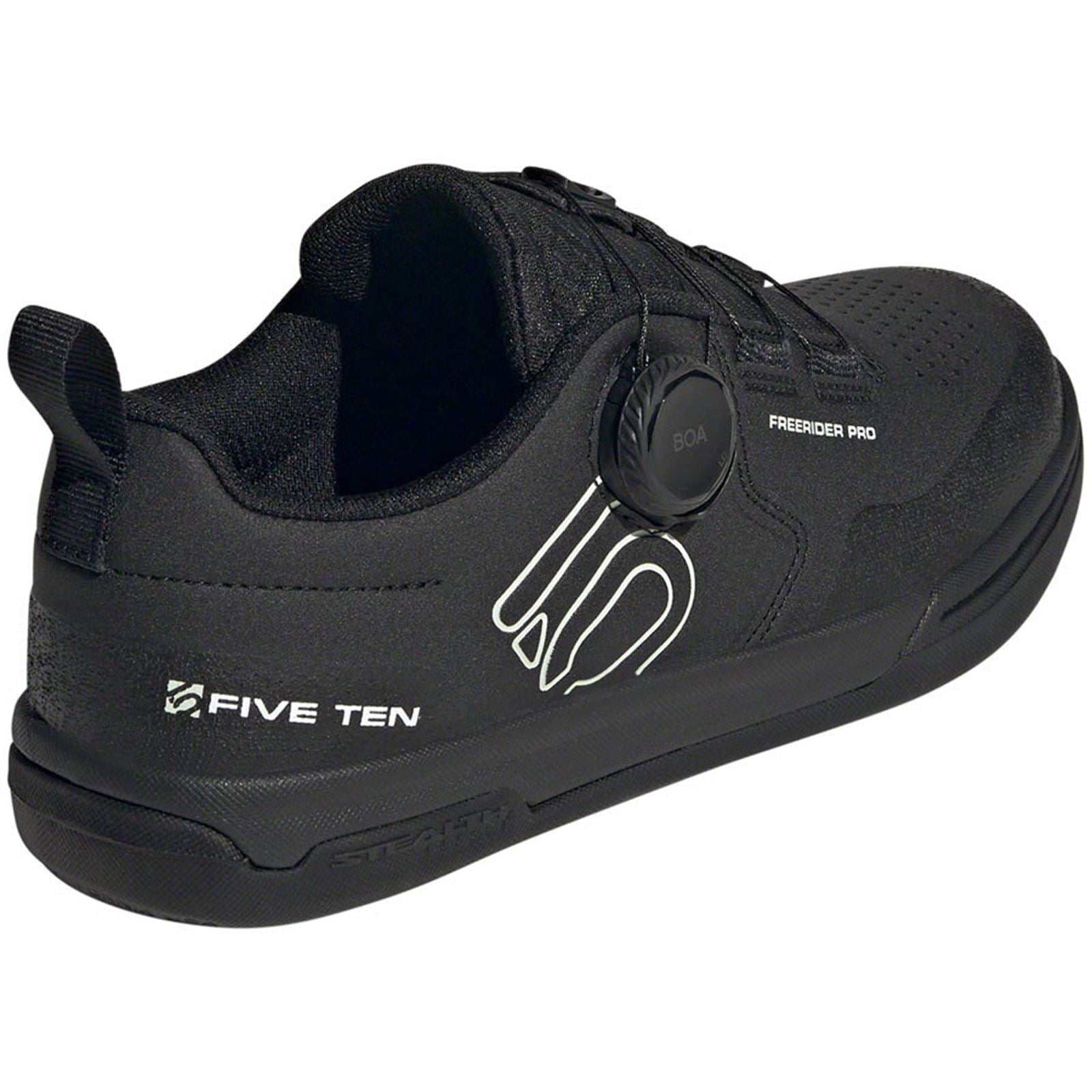 Five Ten Freerider Pro BOA Flat Women's Shoes Black/Linen Green/White_1999243