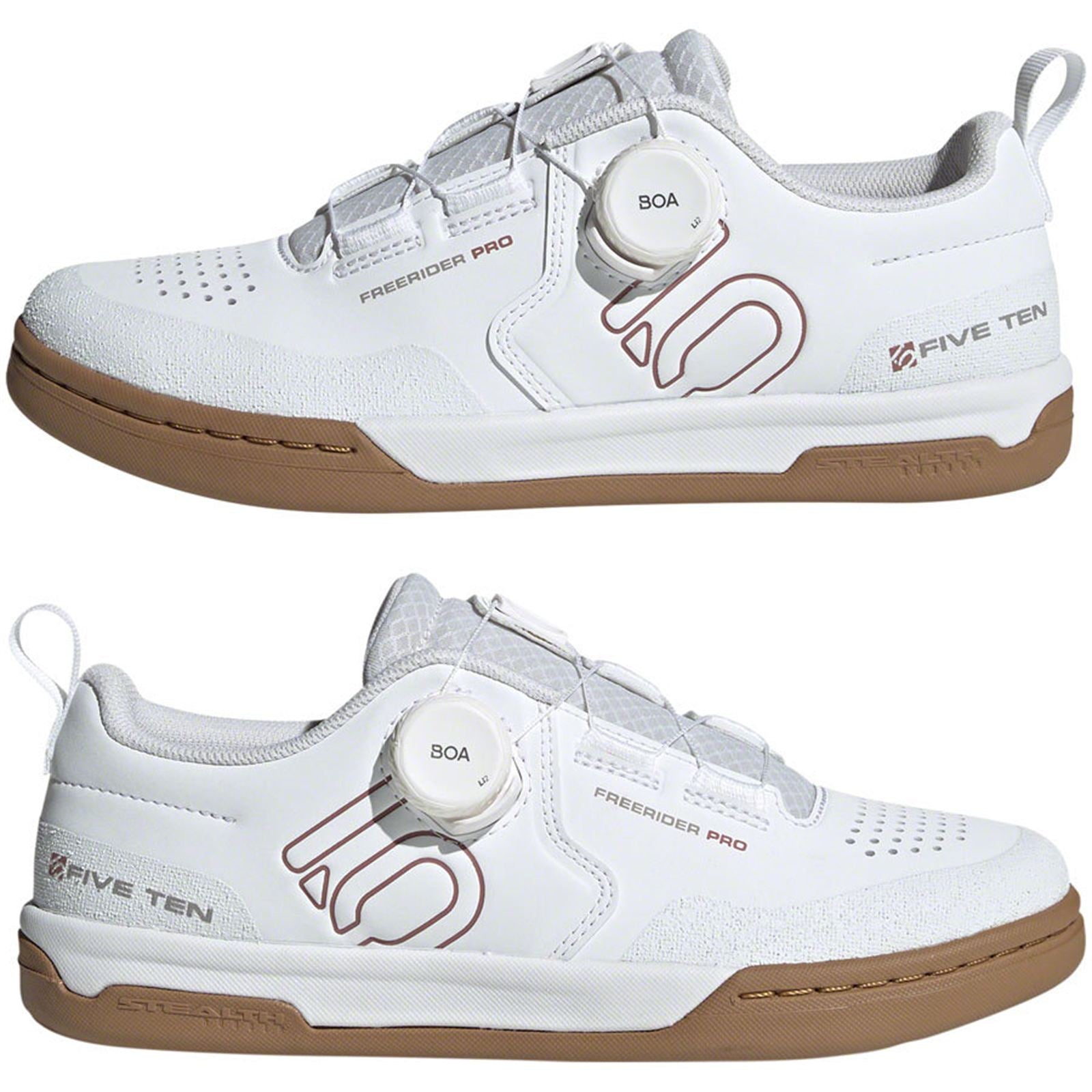 Five Ten Freerider Pro BOA Flat Women's Shoes White/Warm Clay/Gray_2084408