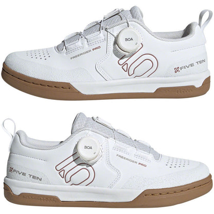 Five Ten Freerider Pro BOA Flat Women's Shoes White/Warm Clay/Gray_2084408