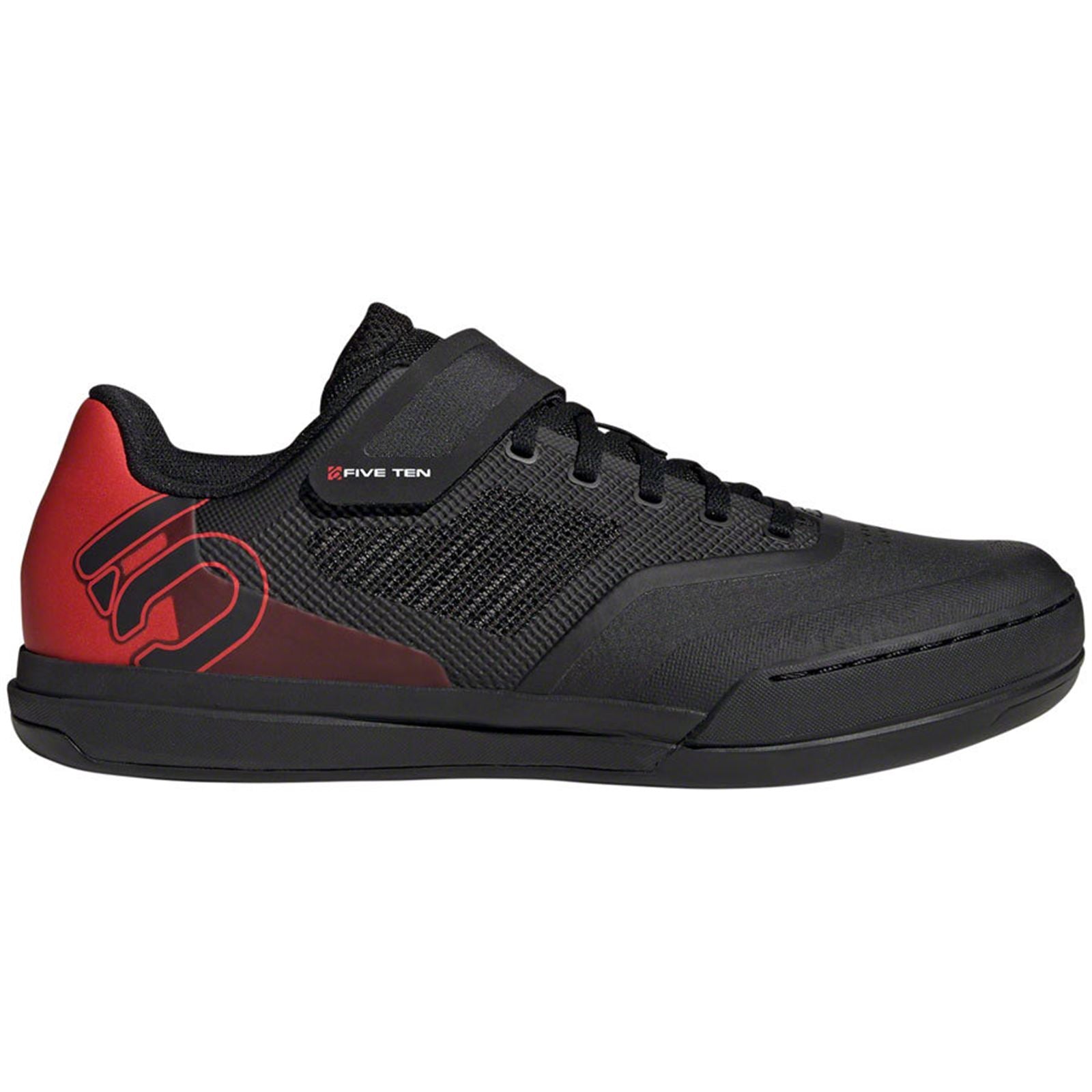Five Ten Hellcat Pro Mountain Clipless Men's Shoes Black/Core Black/Red_1999072