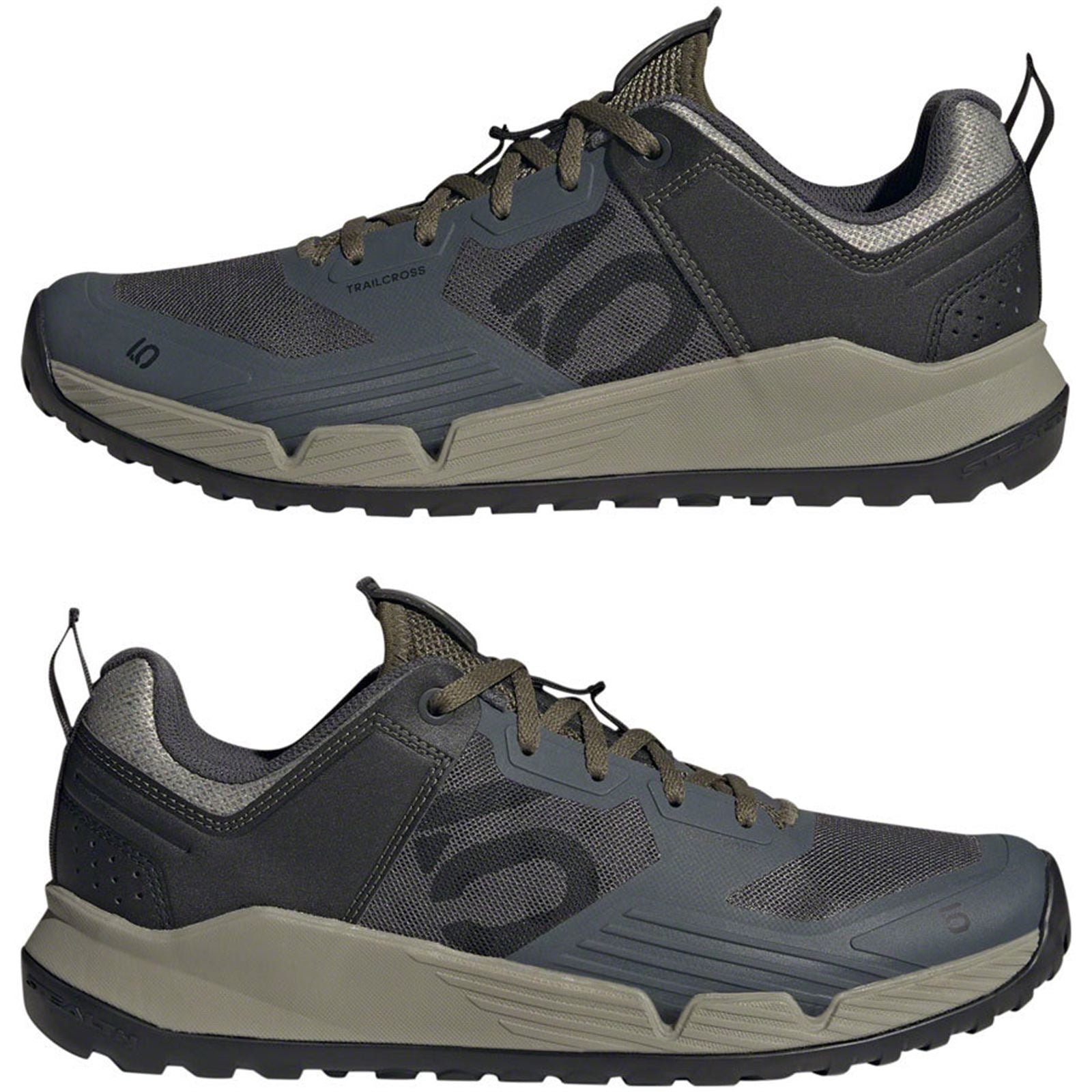 Five Ten Trailcross XT Flat Men's Shoes Gray Six/Core Black/Olive Strata_1928031