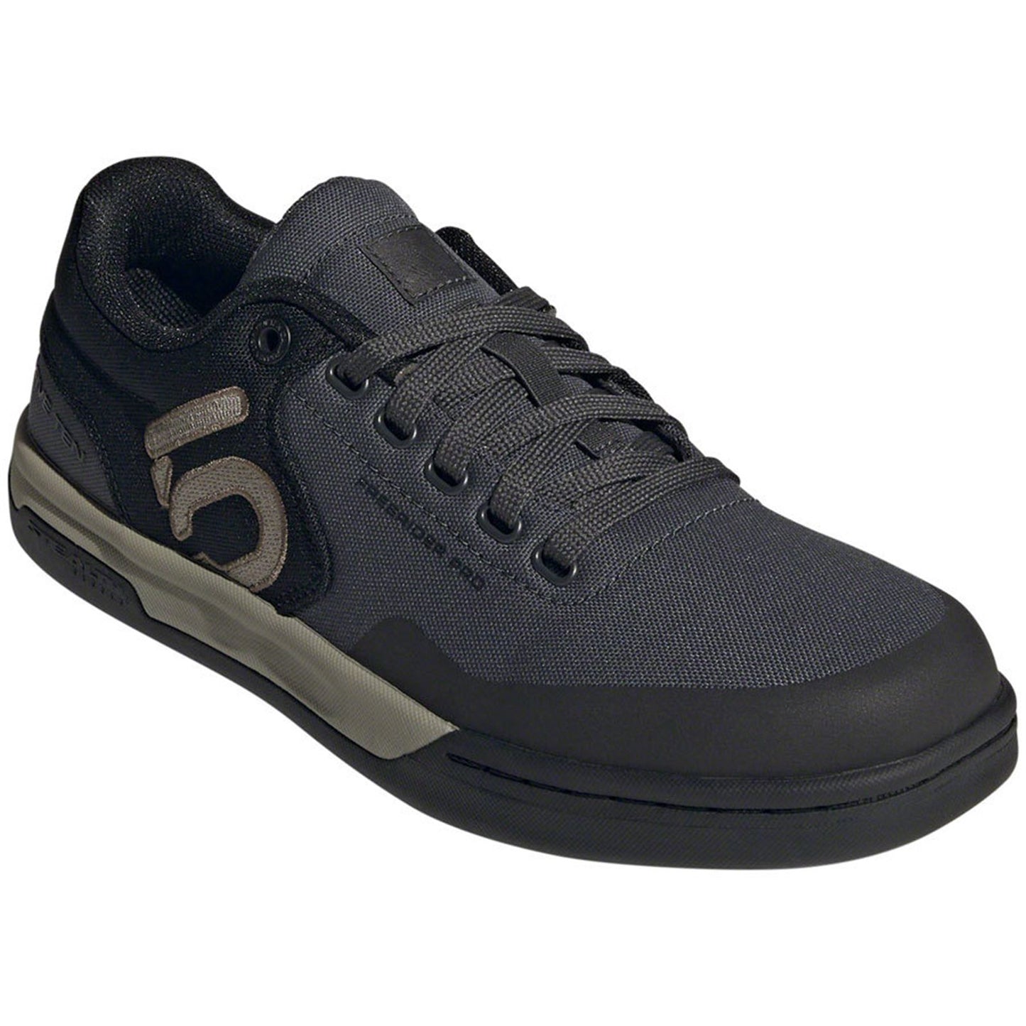 Five Ten Freerider Pro Canvas Flat Men's Shoes Gray/Silver Pebble/Black_1928292