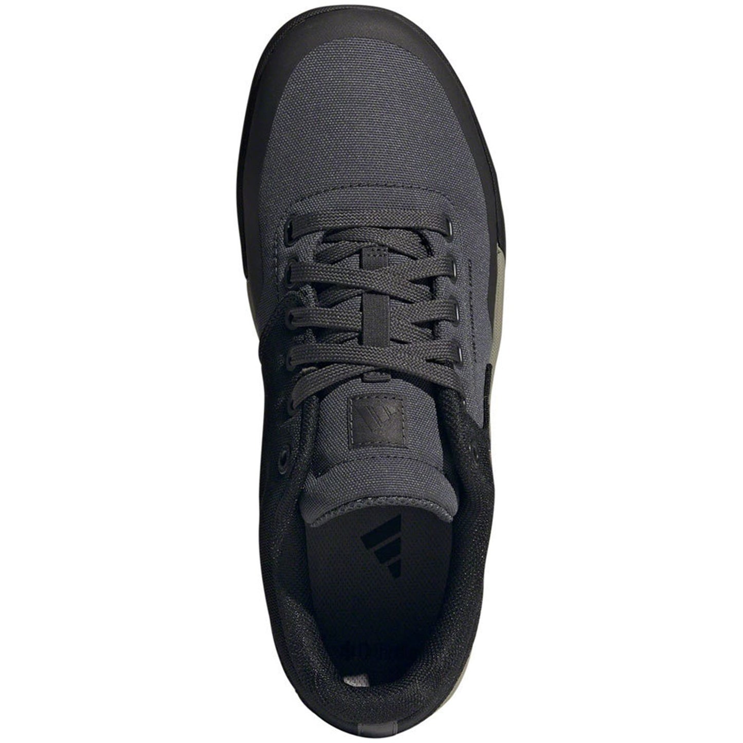 Five Ten Freerider Pro Canvas Flat Men's Shoes Gray/Silver Pebble/Black_1928350
