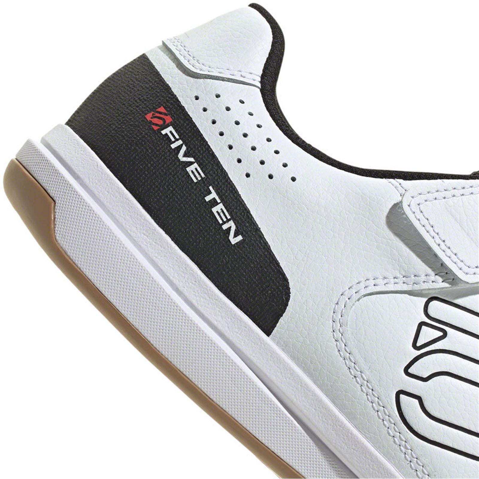 Five Ten Hellcat Mountain Clipless Men's Shoes FTWR White/Core Black/Red_1929497