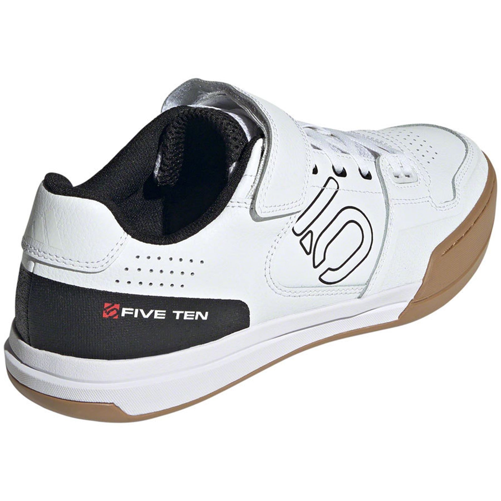 Five Ten Hellcat Mountain Clipless Men's Shoes FTWR White/Core Black/Red_1929499
