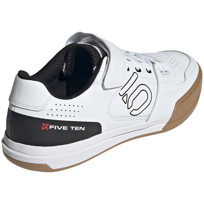 Five Ten Hellcat Mountain Clipless Men's Shoes FTWR White/Core Black/Red_1929499