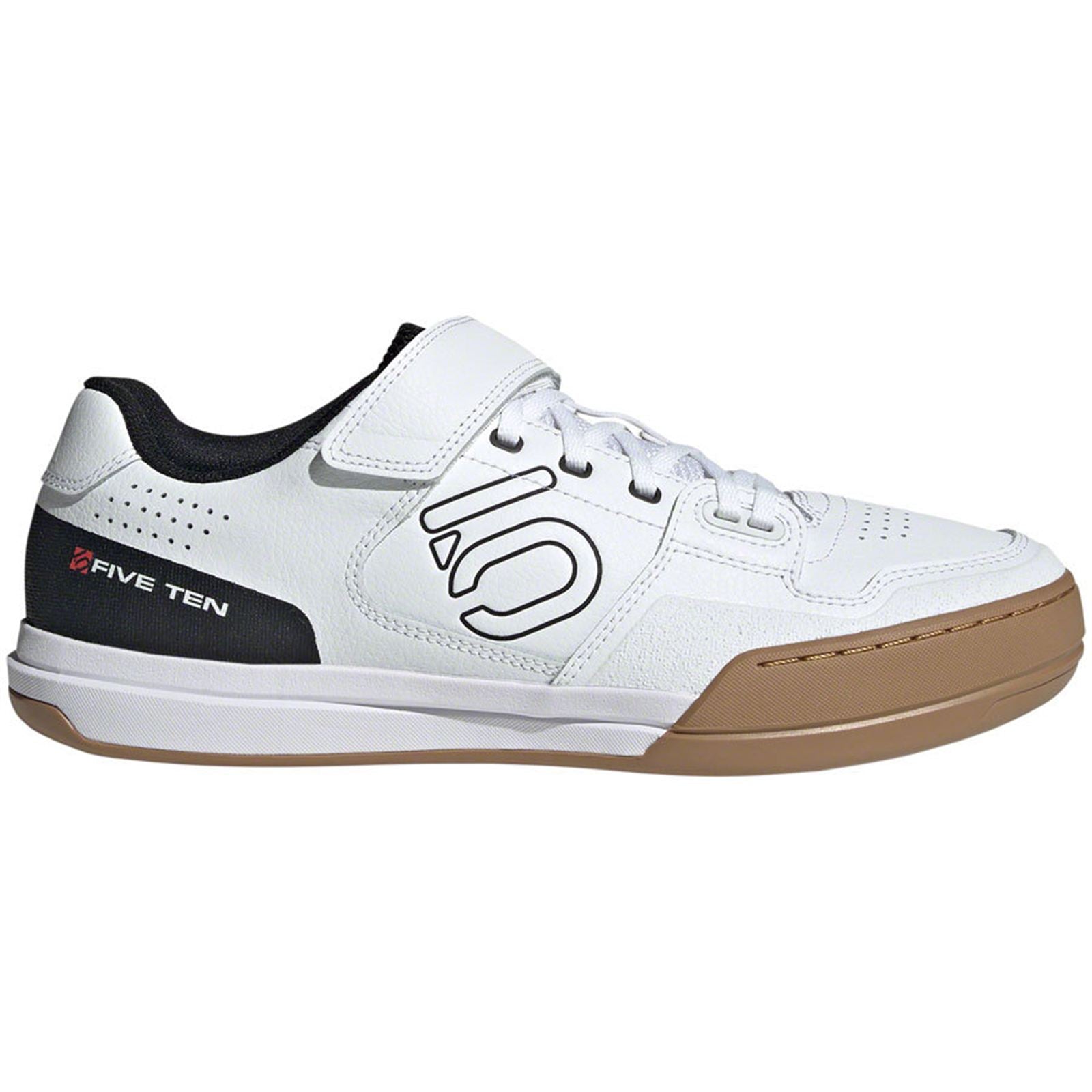 Five Ten Hellcat Mountain Clipless Men's Shoes FTWR White/Core Black/Red_1929525