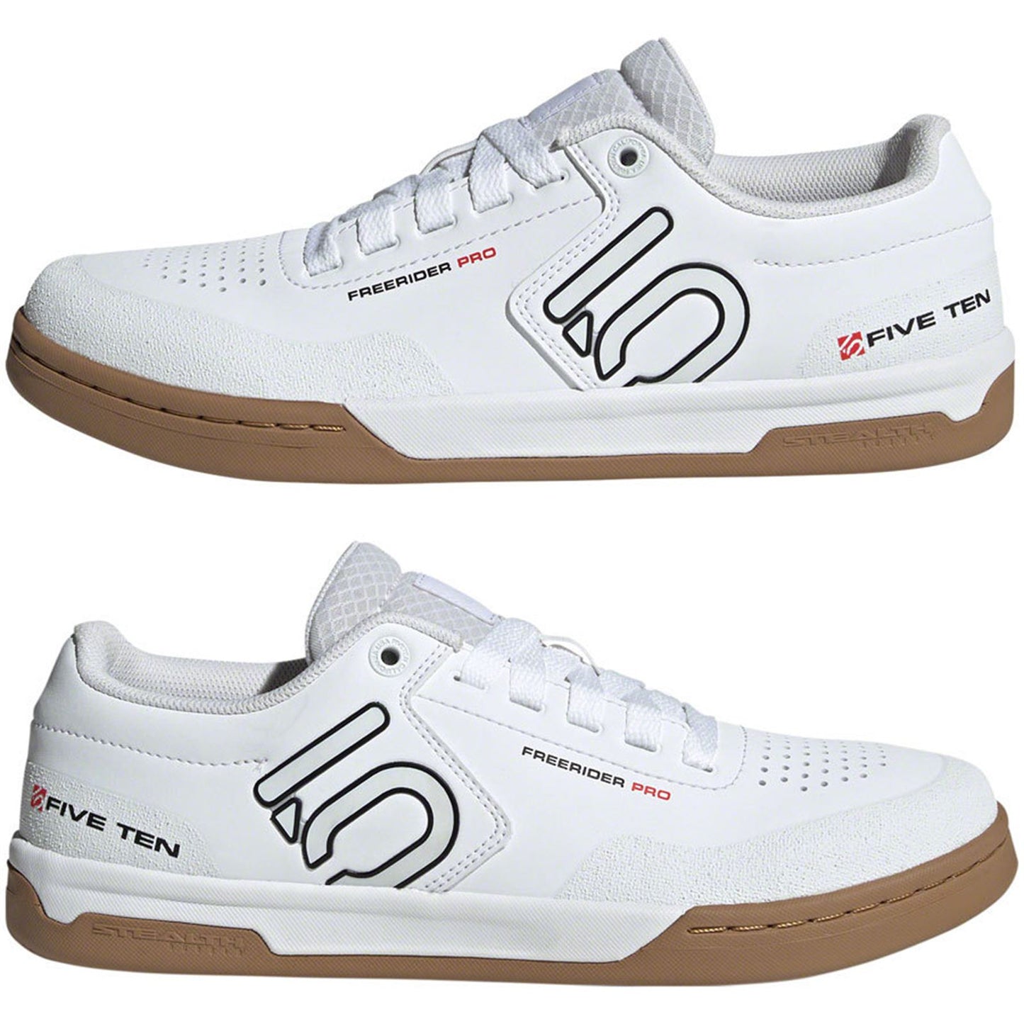 Five Ten Freerider Pro Flat Men's Shoes FTWR White/Core Black/Red_1928402