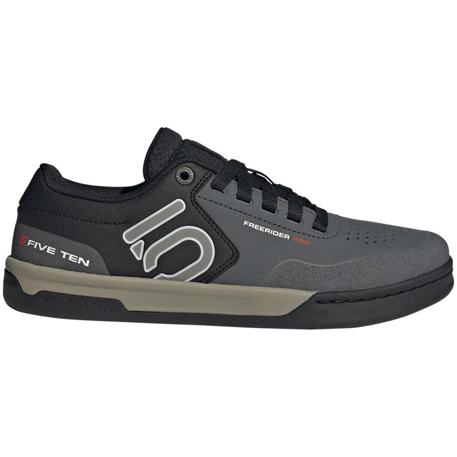 Five Ten Freerider Pro Flat Men's Shoes Gray Six/Silver Pebble/Core Black_1928541