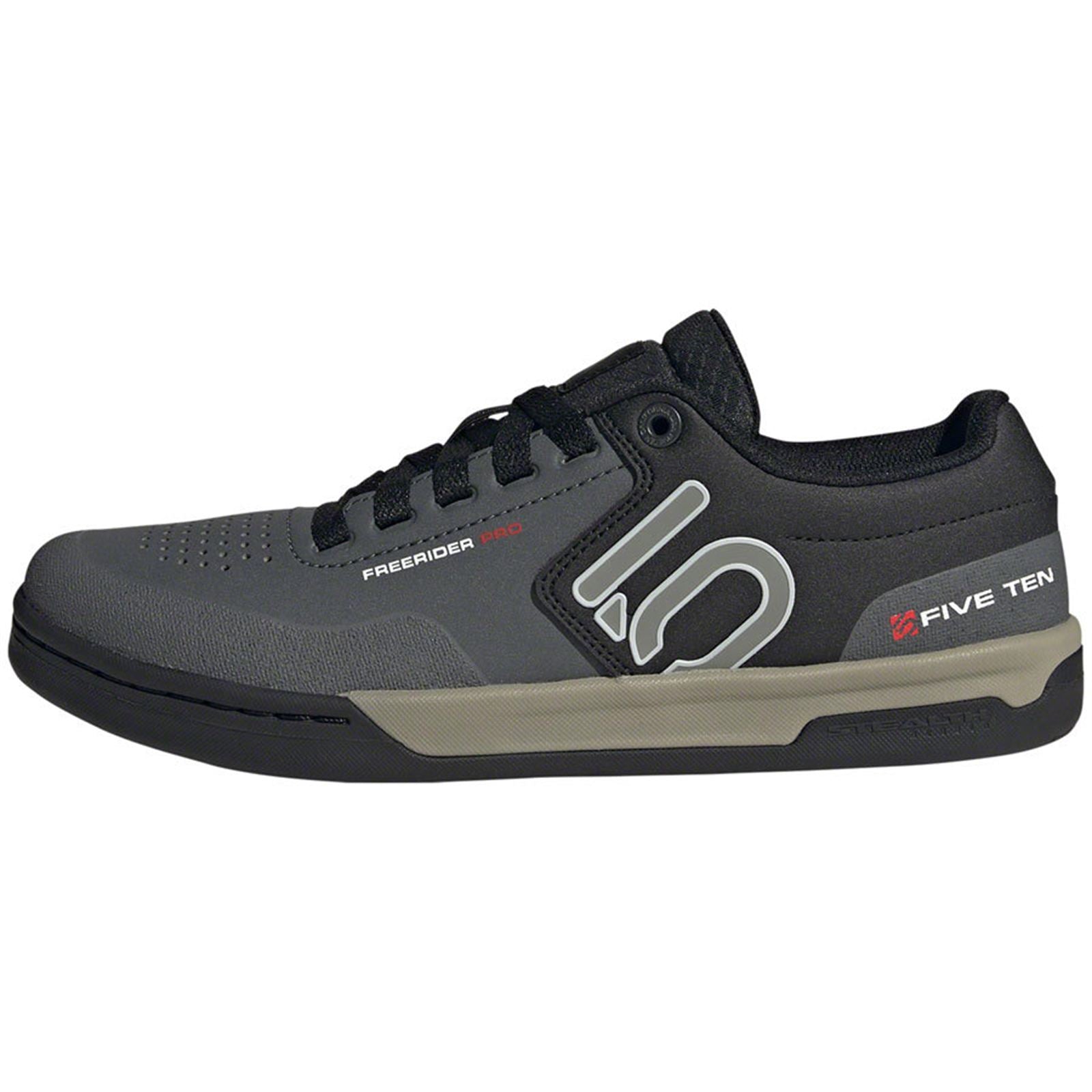 Five Ten Freerider Pro Flat Men's Shoes Gray Six/Silver Pebble/Core Black_1928542