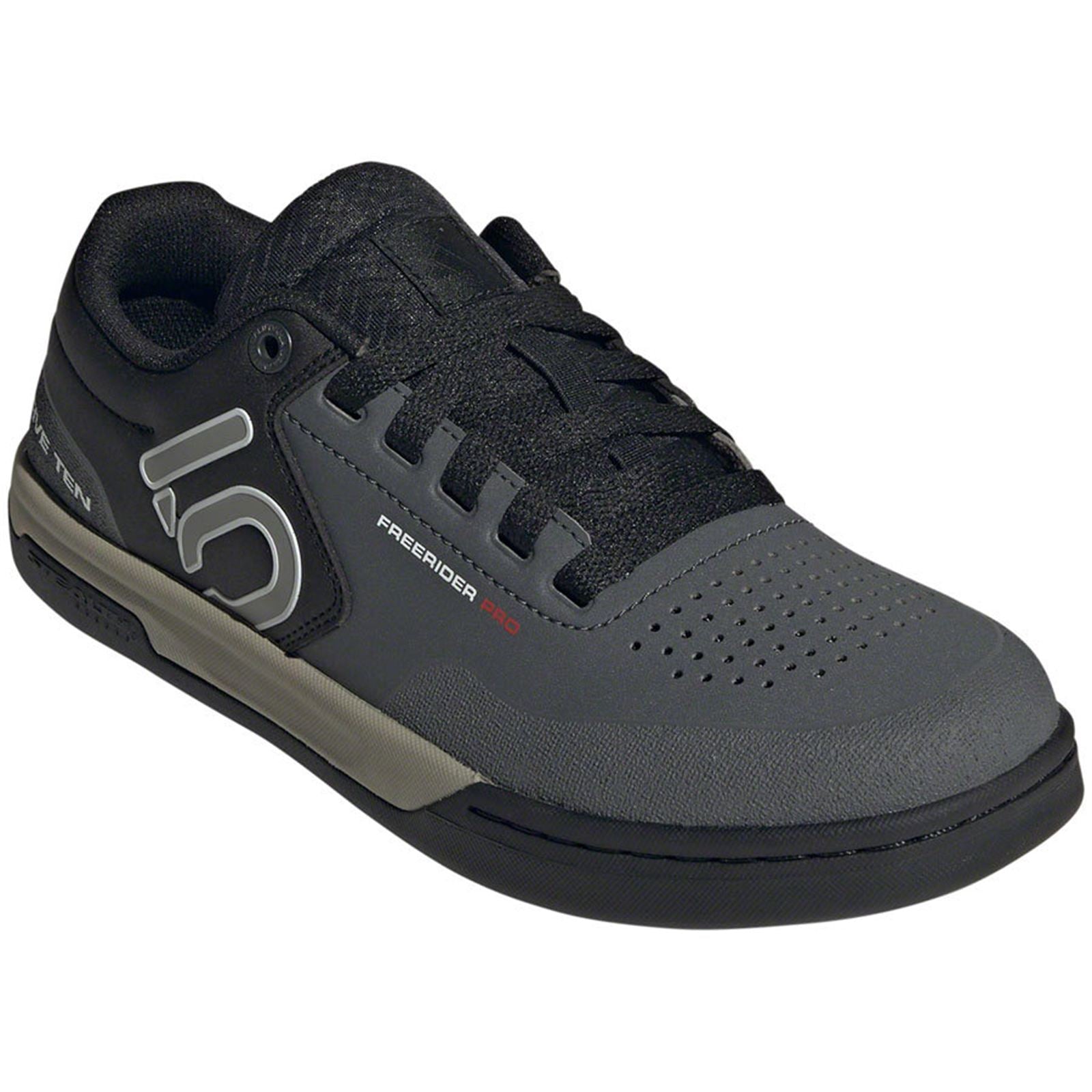 Five Ten Freerider Pro Flat Men's Shoes Gray Six/Silver Pebble/Core Black_1928547