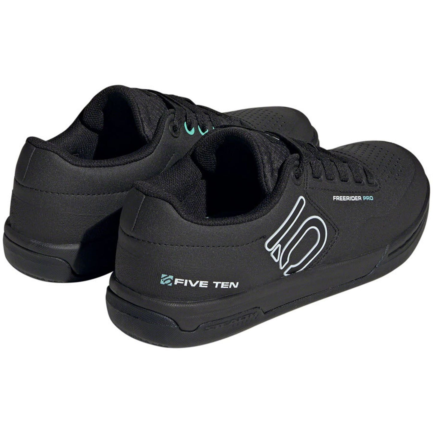 Five Ten Freerider Pro Flat Women's Shoes Core Black/Crystal White/Mint - 11 [MPN: IF7438-11]_1931215