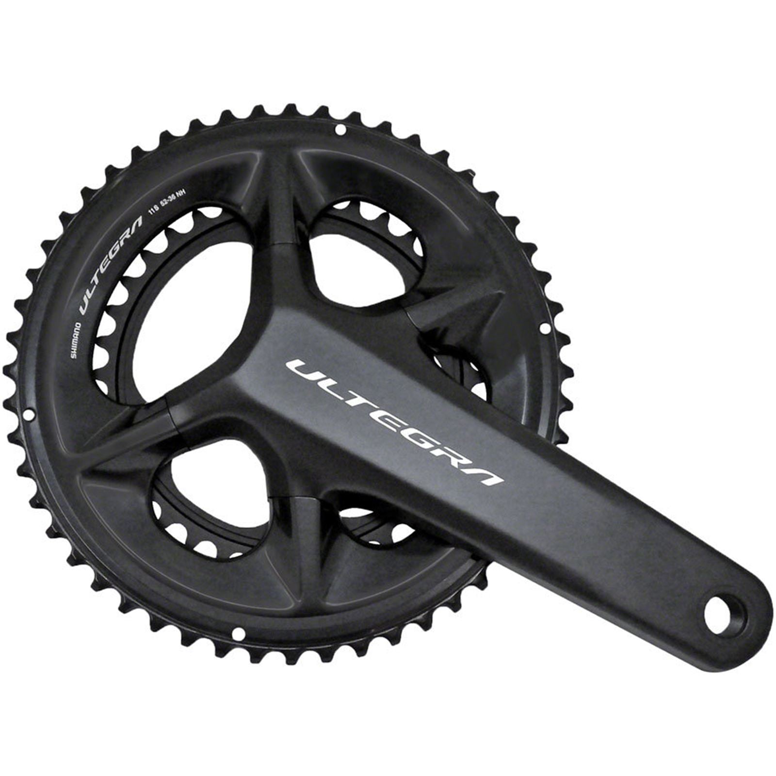 Shimano Ultegra FC-08 Crankset - 175mm, 11-Speed, 52/36t, Black [MPN: IFC08EX26A]_1917299