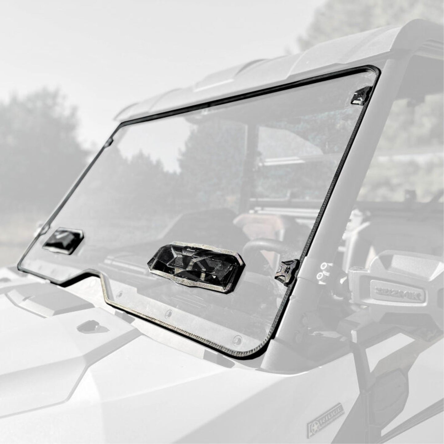Seizmik Front Toolless Windshield fits Kawasaki Ridge 50-55317KIT_1779964