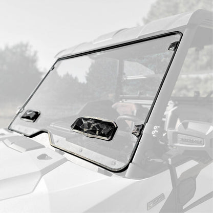Seizmik Front Toolless Windshield fits Kawasaki Ridge 50-55317KIT_1779964