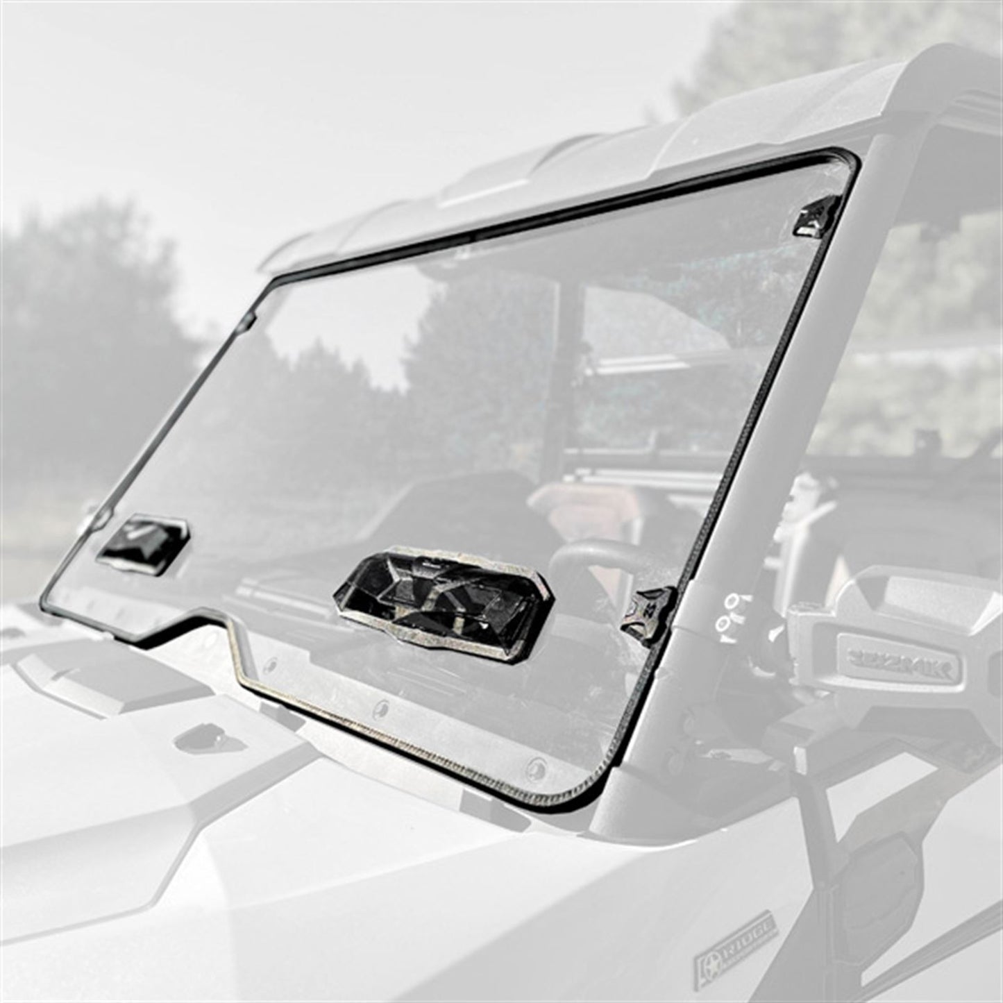 Seizmik Front Toolless Windshield fits Kawasaki Ridge 50-55317KIT_1553690