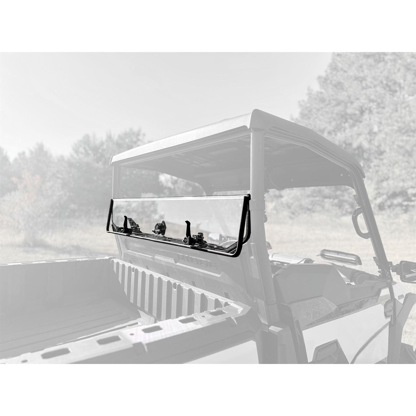 Seizmik Rear Folding Windshield for Kawasaki Ridge Ranch Edition 50-55319KIT_1545988