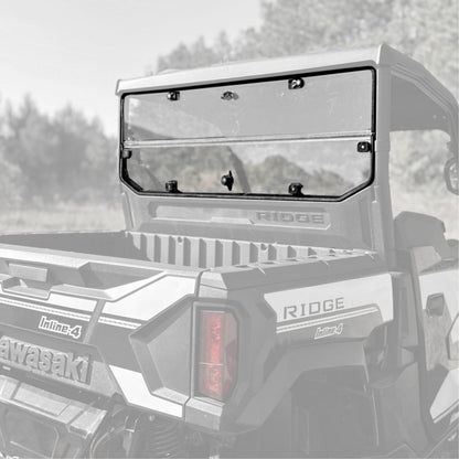 Seizmik Rear Folding Windshield for Kawasaki Ridge Ranch Edition 50-55319KIT_1780161
