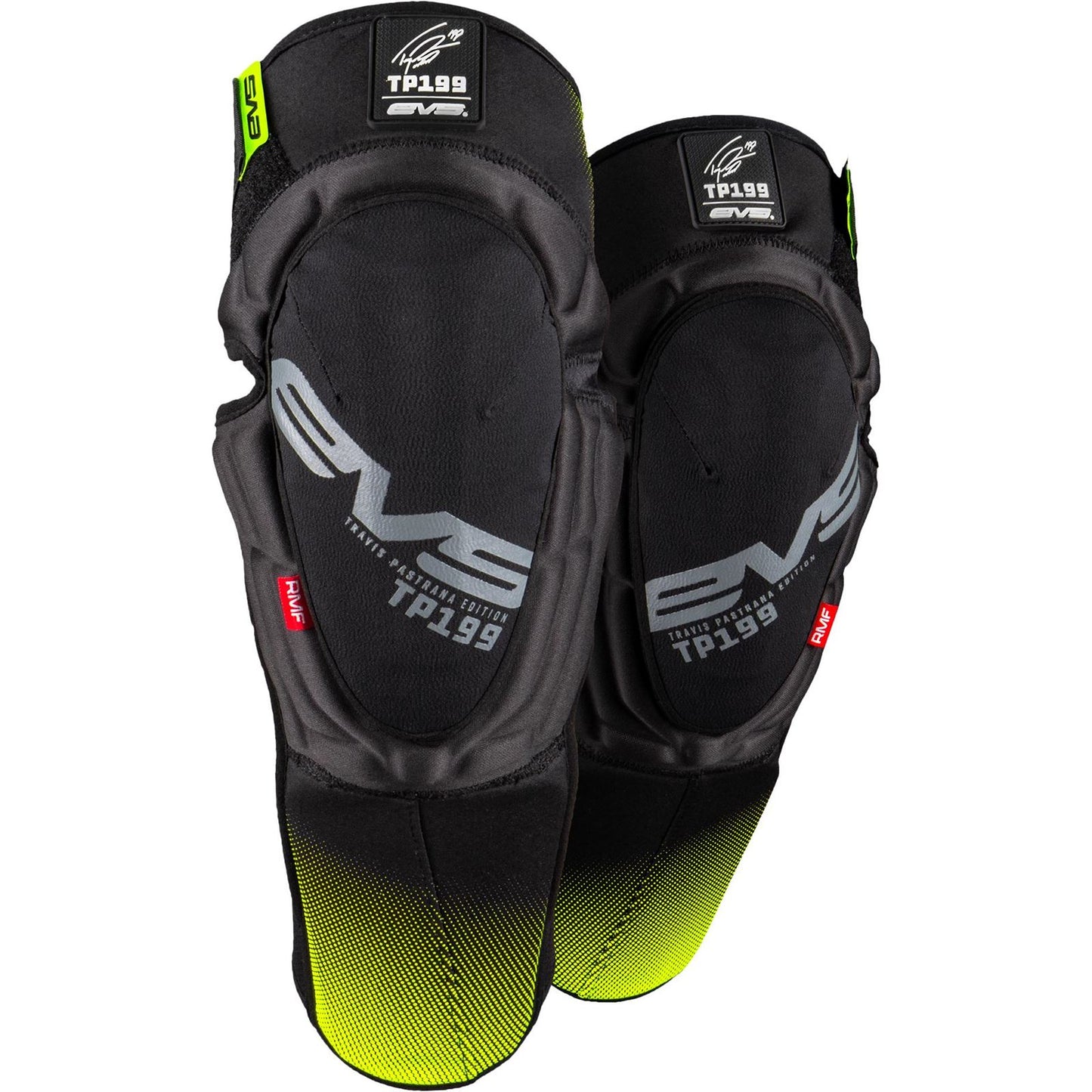 EVS Sports TP199 Knee/Shin Guard - Black/Hi-Vis - S/M Open Box [MPN: TP199K-BKHV-S/M]_2104757