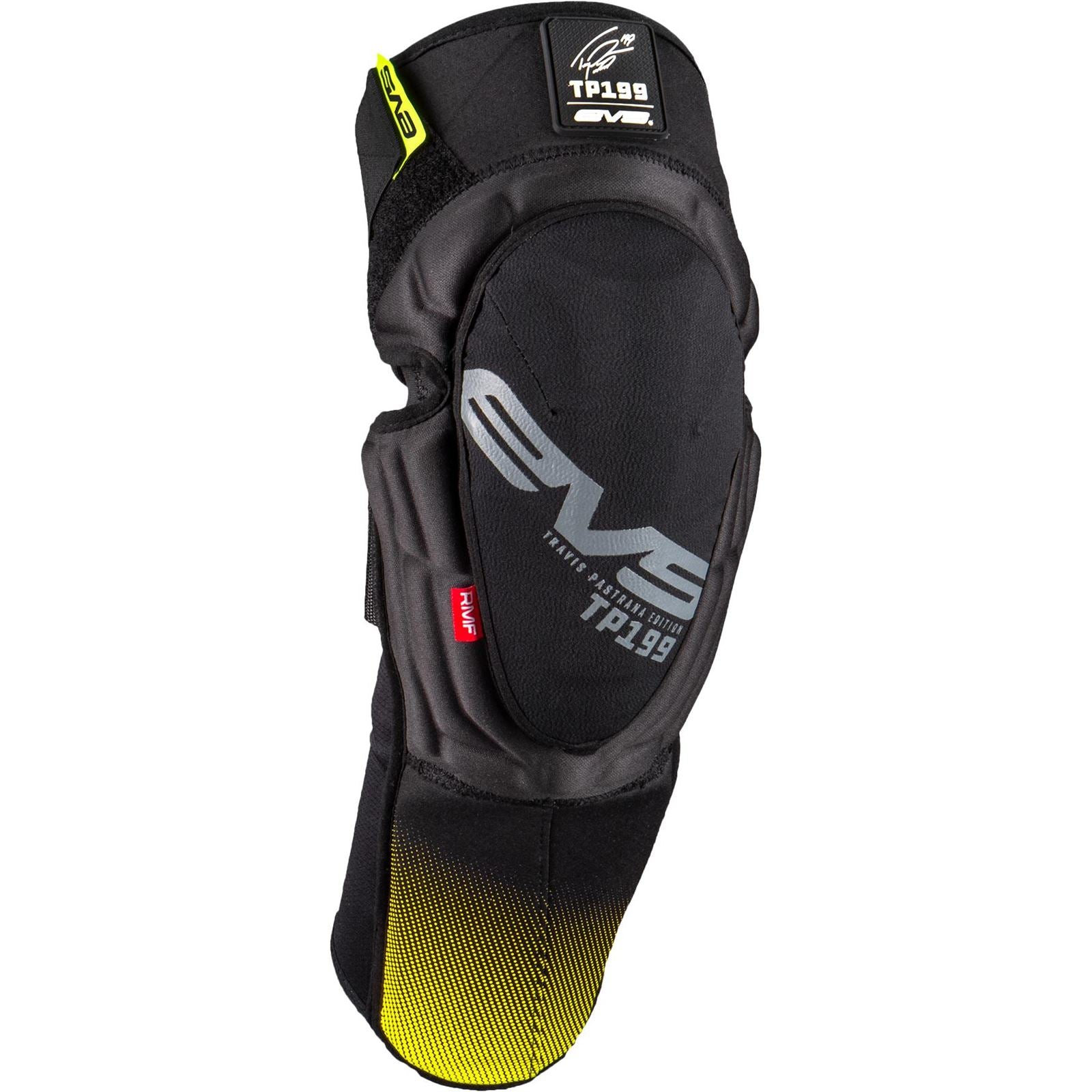 EVS Sports TP199 Knee/Shin Guard - Black/Hi-Vis - S/M Open Box [MPN: TP199K-BKHV-S/M]_2104761