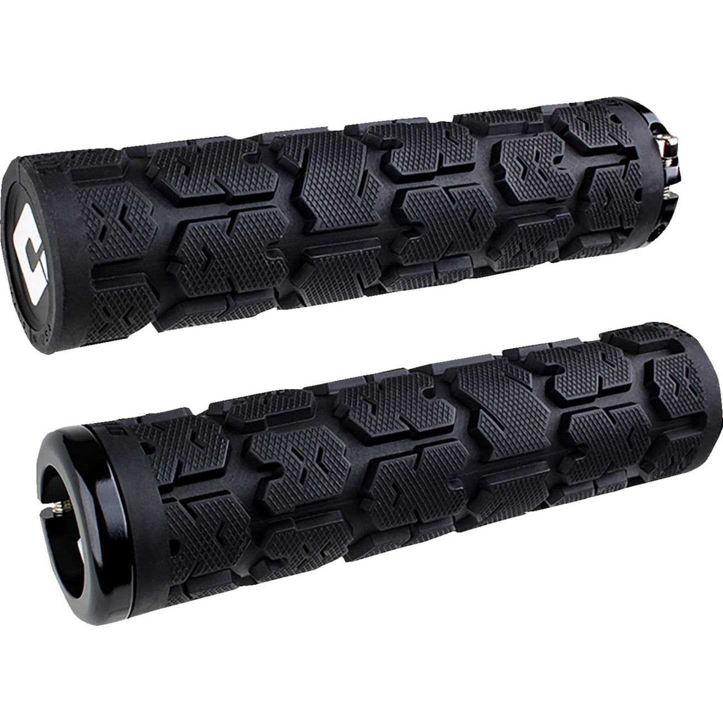 ODI Rogue 2.1 Lock-On Grips - PWC - Black/Black [MPN: L33RGB-B]_1552379
